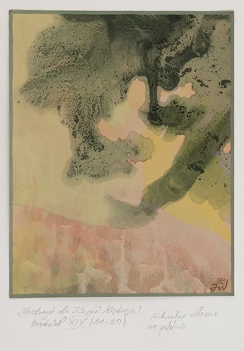 Jacek Walusiak, ILUSTRACJA DO “KSIĘGI MĄDROŚCI”, 1993