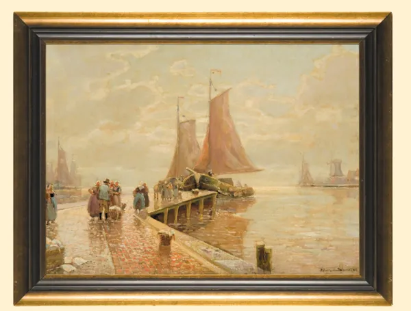 H. Richter-Johansenn, W PORCIE HOLENDERSKIM