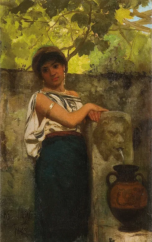 Henryk Siemiradzki, U ŹRÓDŁA, 1885