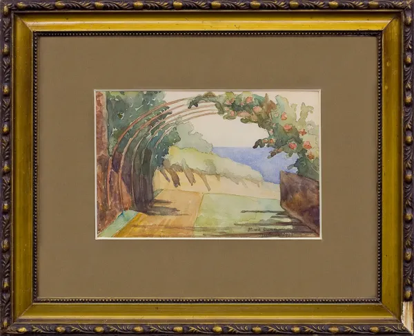 Maria Ewa  Łunkiewicz-Rogoyska, PEJZAŻ Z BRETANII, 1923