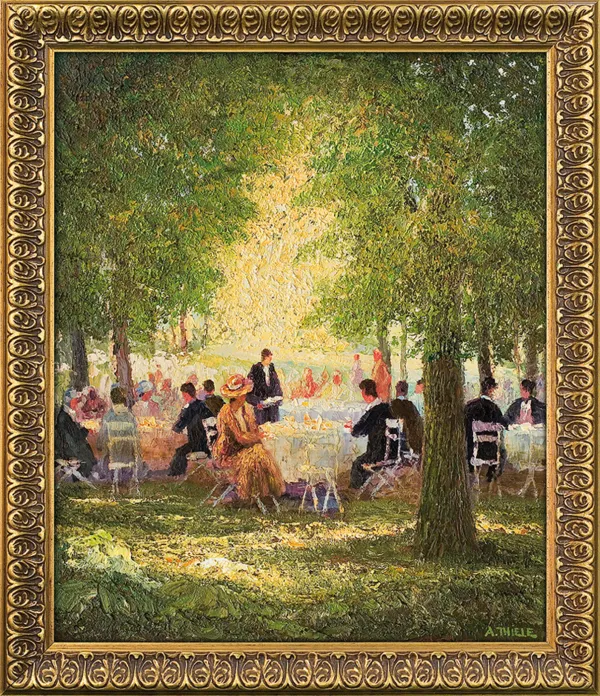 Alexander Thiele, OGRÓDEK KAWIARNIANY W MONACHIUM