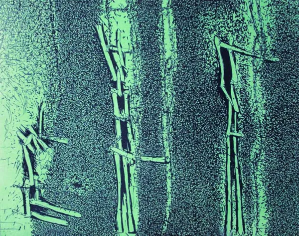 Janusz Przybylski, Płonący, 1993