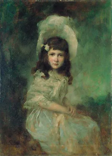 Otto Propheter, Dziewczynka w kapeluszu
