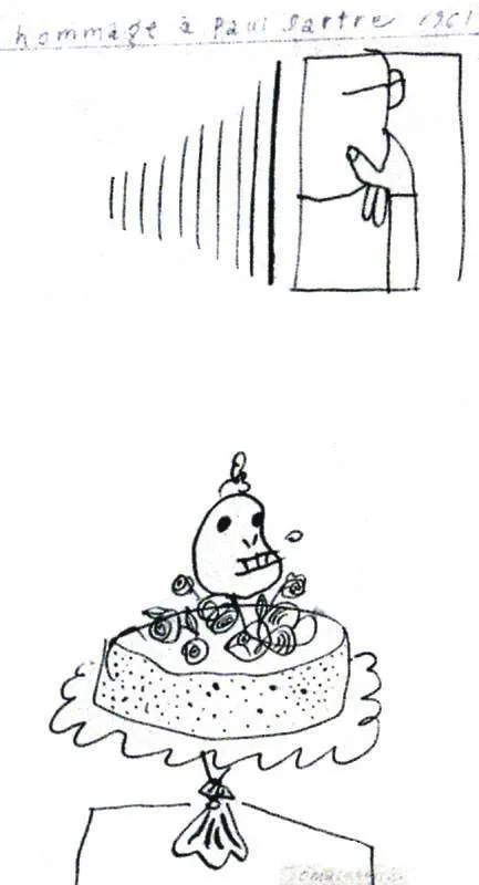 Henryk Tomaszewski, Hommage a Jean Paul Sartre, 1961