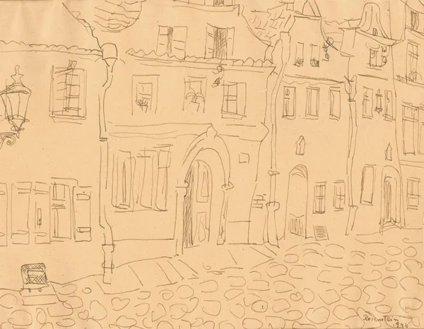 Erna Rosenstein, Kłodzko, ul Niska, 1946