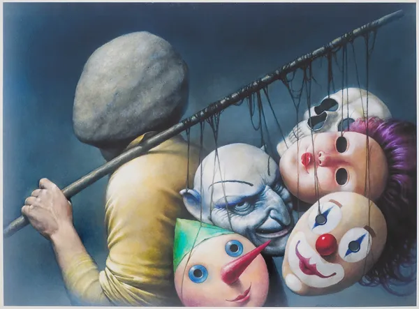 Wiesław Wałkuski, Człowiek z maskami