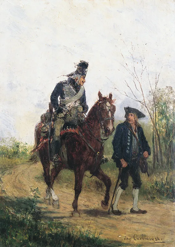 Jan Chełmiński, SPOTKANIE NA DRODZE