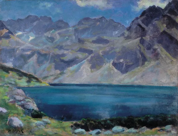 Stanisław Gałek, Nad Czarnym Stawem Gąsienicowym 