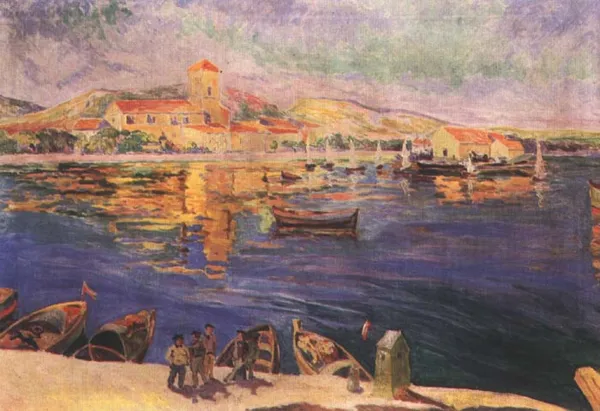 Jan Rubczak, W porcie