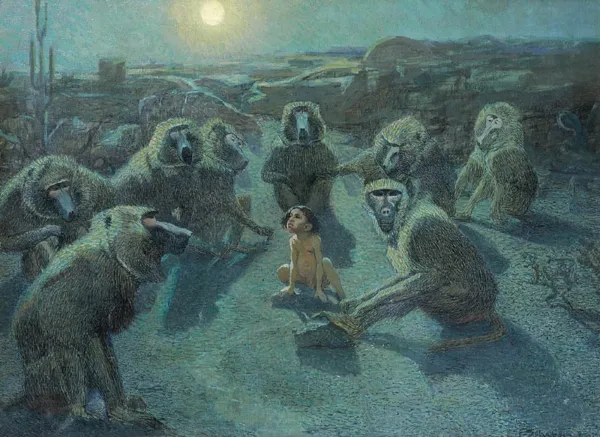 Ferdinand  Schebeck, 68. Mowgli w niewoli u małp 