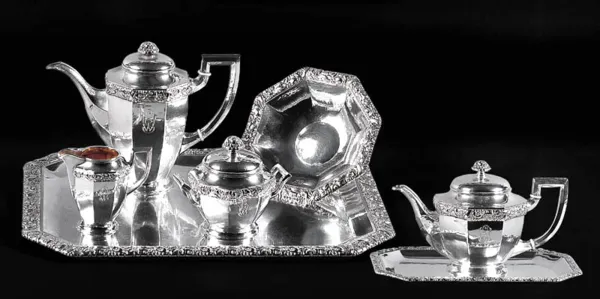 Autor nierozpoznany, KOMPLET DO KAWY I HERBATY, 1913