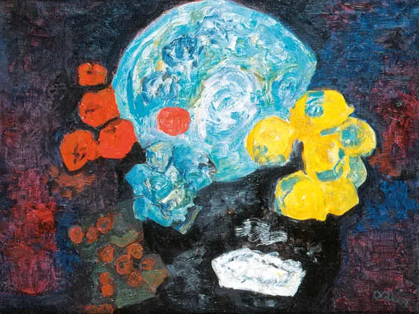 Otto Axer, Kwiaty, 1978