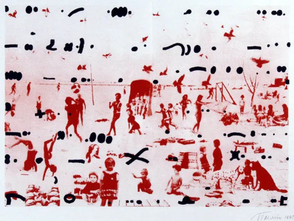 Jan Tarasin, Plaża, 1990