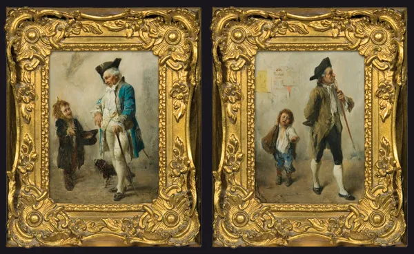 Joseph Emanuel Weiser, SZCZĘŚCIARZ I PECHOWIEC (PARA), 1874