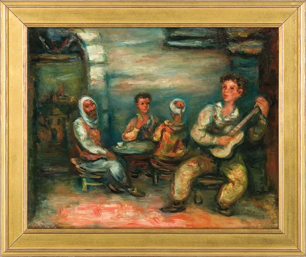 Jakub (Jacques) Zucker, Scena uliczna w Jaffie 