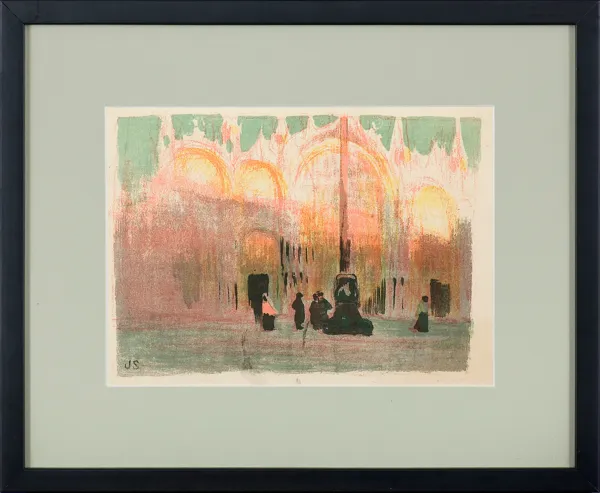 Jan Stanisławski, KOŚCIÓŁ ŚW. MARKA W WENECJI, 1901