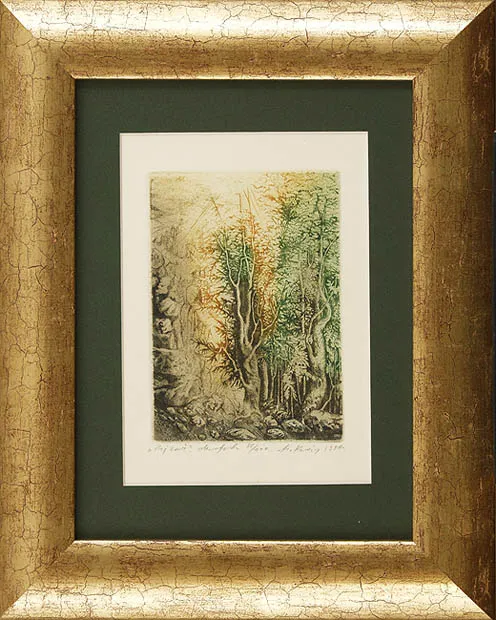 Adam  Kwaśny, Pejzaż, 1986