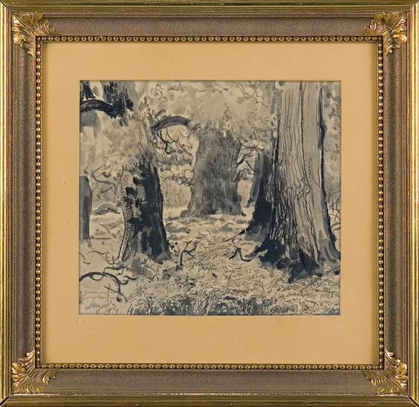 Leon Wyczółkowski, DĘBY, 1919 