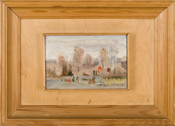 Włodzimierz Zakrzewski, JESIEŃ. LAS, 1987