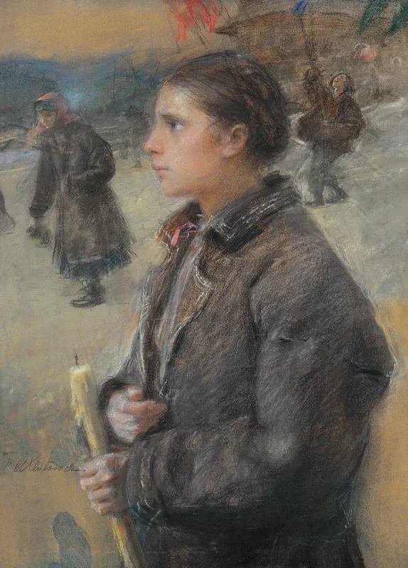 Teodor Axentowicz, Na Gromniczną