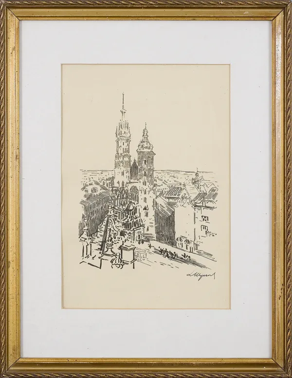 Leon Wyczółkowski, KOŚCIÓŁ PANNY MARYI W KRAKOWIE