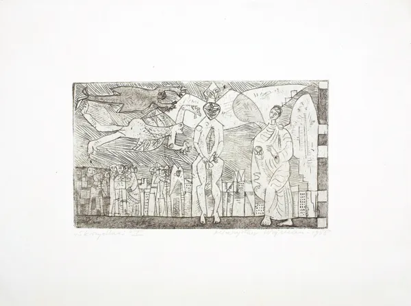 Mieczysław Wejman, Skrzydlaci I, 1958