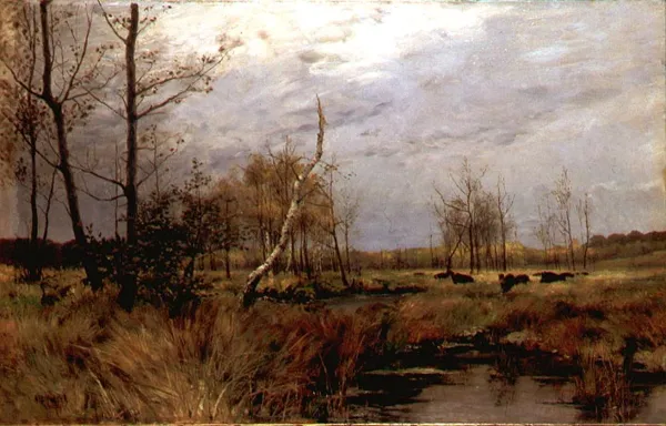 August Dressel, Jesienią na mokradłach