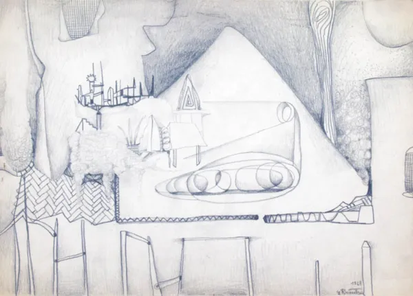 Erna Rosenstein, Wnętrze, 1968