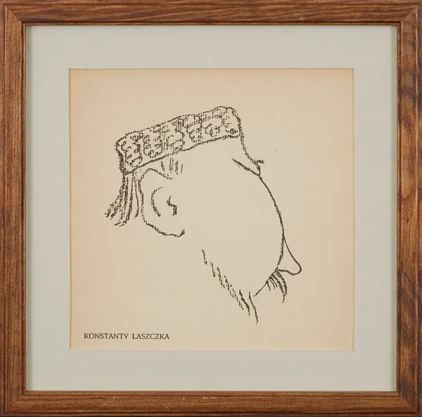 Kazimierz Sichulski, Karykatura Konstantego Laszczki