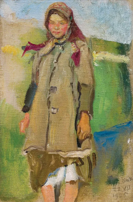 Stanisław Kaczor Batowski, RUSINKA. DZIEWCZYNA Z SEMENOWA, 1925