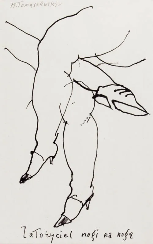 Henryk Tomaszewski, Założyciel nogi na nogę, lata 80