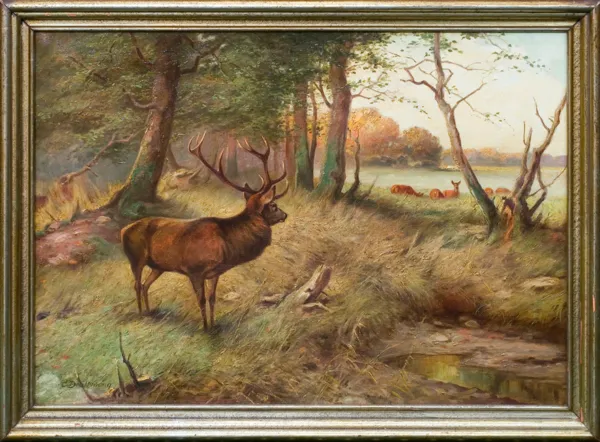 Johann Christoffer Drathmann, JELENIE NA SKRAJU LASU