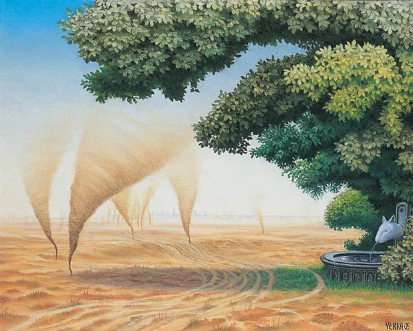 Jacek Yerka, ALEJA TORNAD, 2005