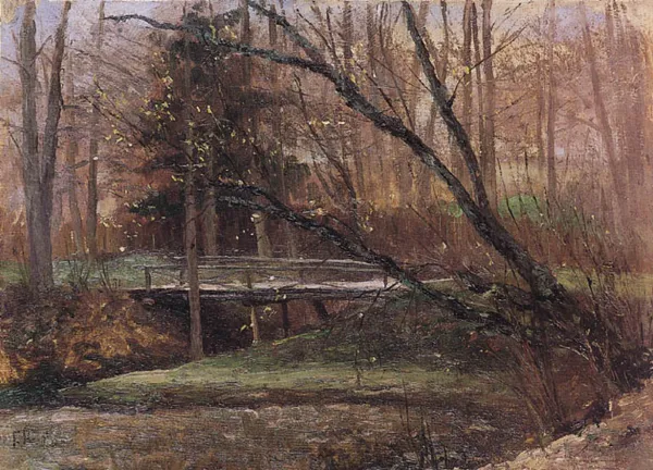 Ferdynand Ruszczyc, PARK WIOSNĄ, 1896