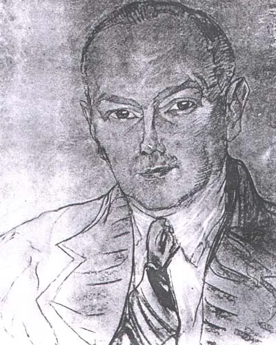 Stanisław Ignacy Witkiewicz, Portret mężczyzny