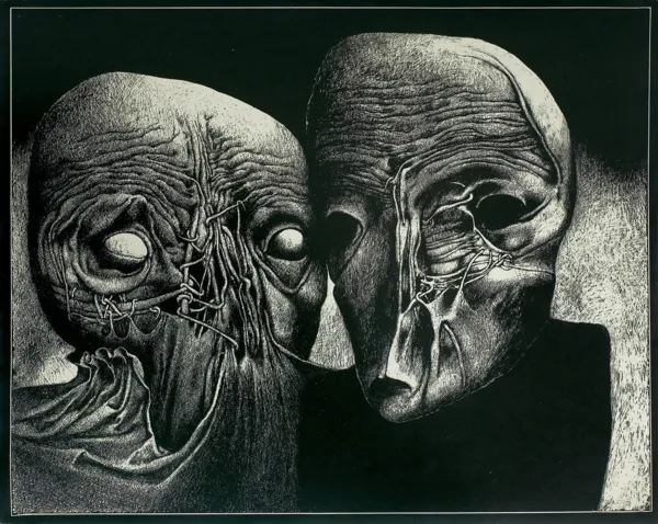 Zdzisław Beksiński, BEZ TYTUŁU, 1968