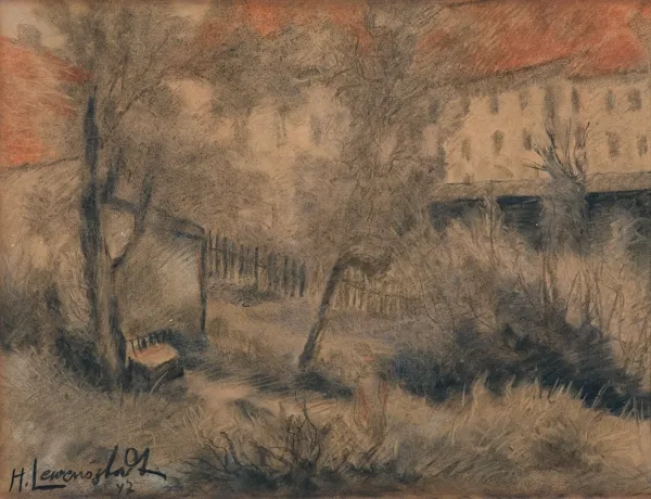 Henryk Lewensztadt, Ogród, 1947