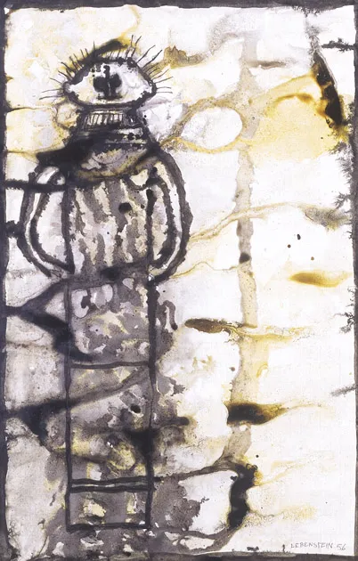 Jan Lebenstein, FIGURA KREŚLONA, 1956