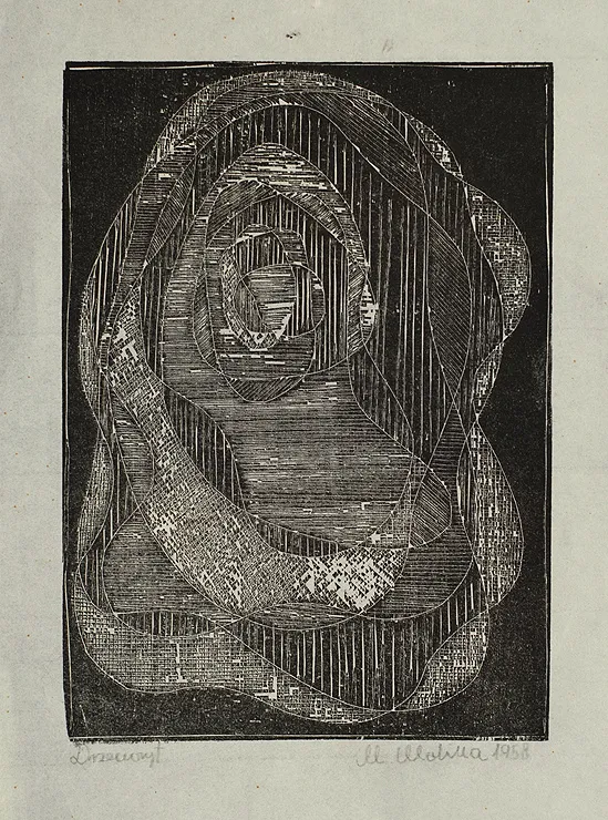 Marian Malina, Kompozycja, 1958