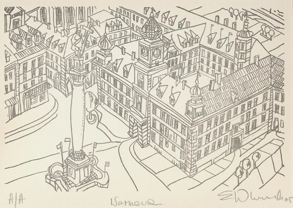 Edward Dwurnik, Warszawa, 2005