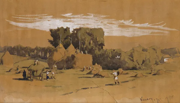 Józef Brandt, Sianokosy