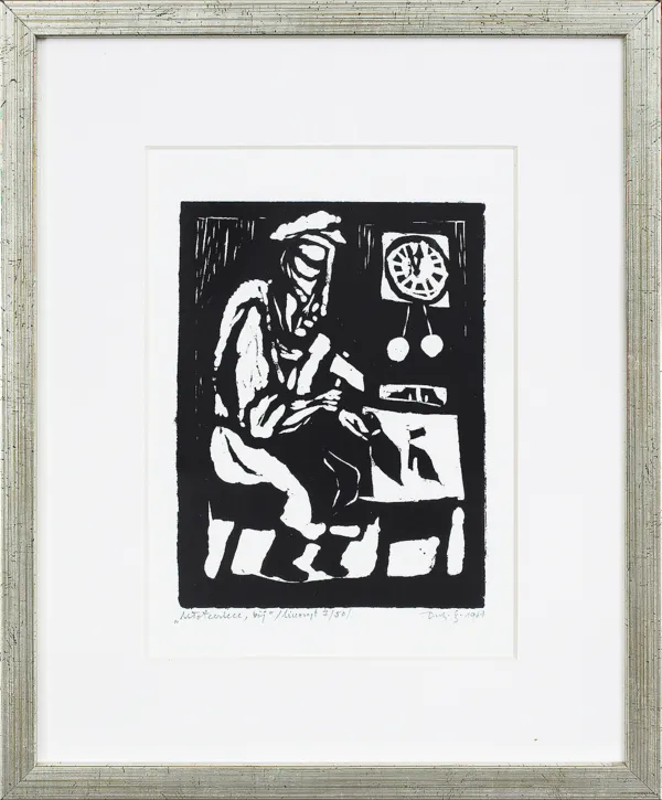 Jerzy Duda Gracz, MŁOTECZKU, BIJ, Z CYKLU JUDAICA, 1964