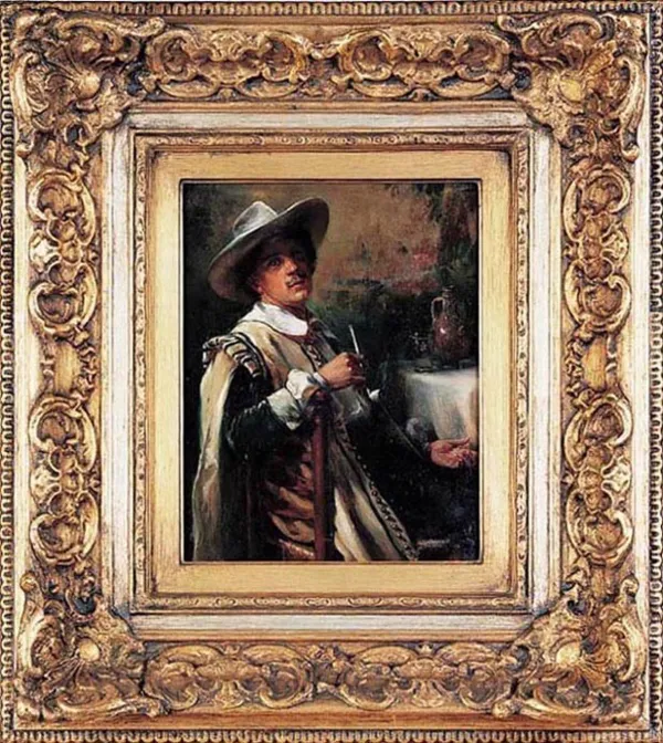 Albert Friedrich Schrőder, Palenie fajki