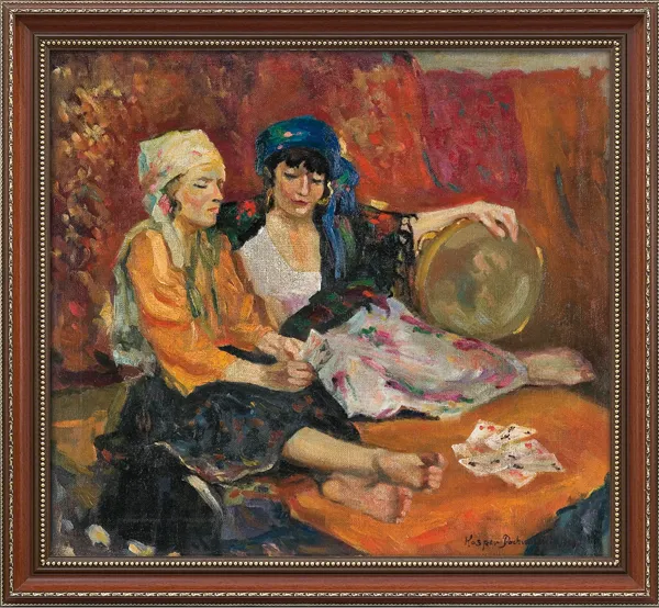 Kasper Pochwalski, CYGANKI WRÓŻĄCE Z KART, 1938 