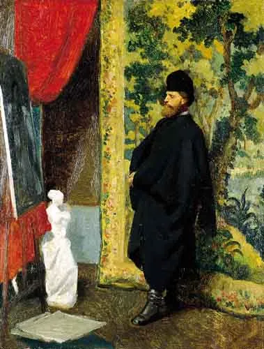 Artur Grottger, Gość w pracowni