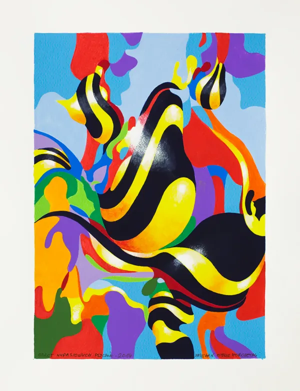 Zdzisław Otello Horodecki, Odlot wypasionych pszczół, 2014