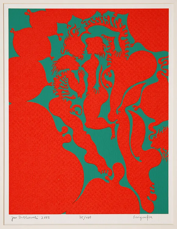 Jan Dobkowski, Kompozycja erotyczna, 2003