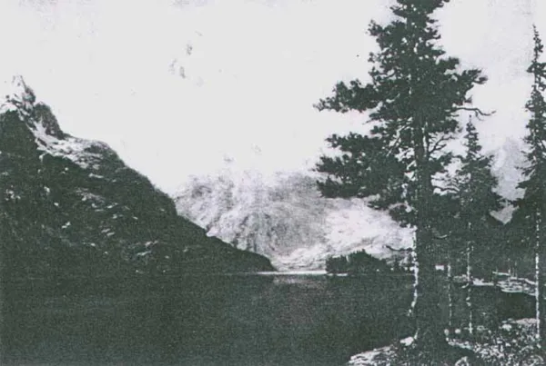 Edward Krause-Wichman, Pejzaż alpejski