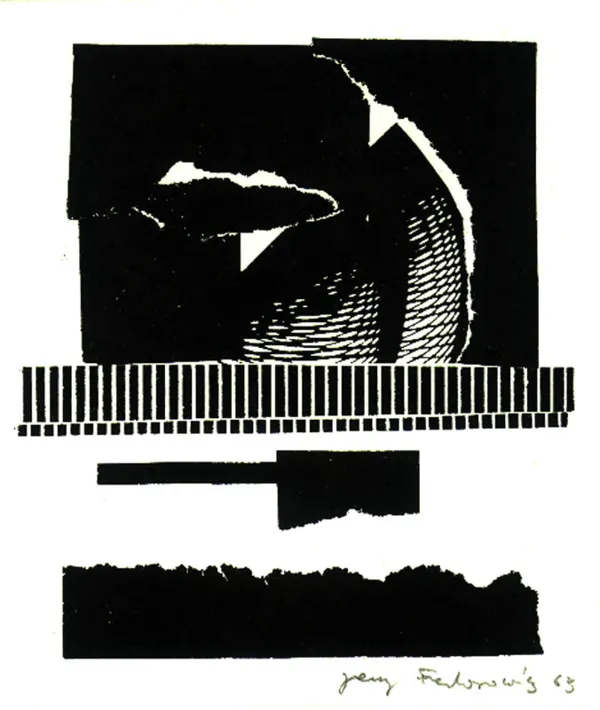 Jerzy Fedorowicz, Kompozycja, 1963