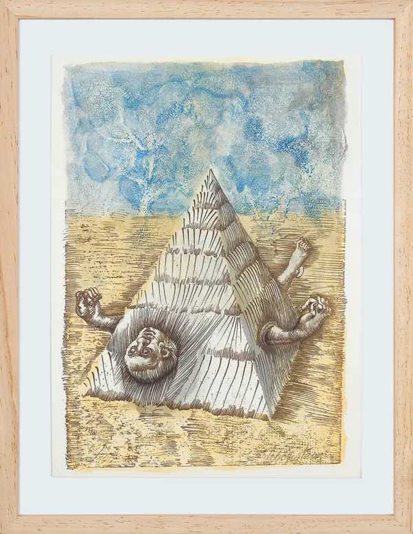 Jan Lebenstein, KOMPOZYCJA Z PIRAMIDĄ